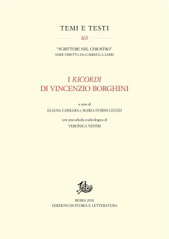 I Ricordi di Vincenzio Borghini (eBook, PDF) - Carrara e Maria Fubini Leuzzi, Eliana