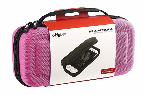 TRANSPORT CASE-L, CLASSIC XL, Transport Tasche/Box für Nintendo Switch, pink  - Portofrei bei bücher.de kaufen