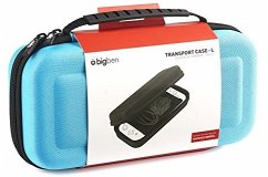 BigBen TRANSPORT CASE-L, CLASSIC XL, Transport Tasche/Box für Nintendo Switch, blau