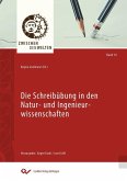 Die Schreibübung in den Natur- und Ingenieurwissenschaften (eBook, PDF)