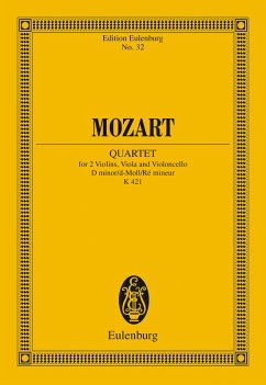 Cover String Quartet D minor (eBook, PDF)