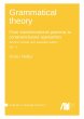 Grammatical theory: From... - Bild 1