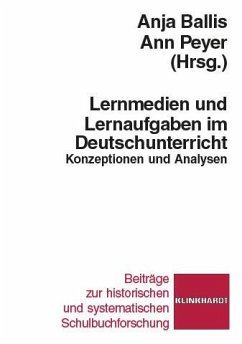 Cover Lernmedien und Lernaufgaben im Deutschunterricht (eBook, PDF)