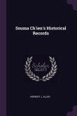 Ssuma Ch'ien's Historical Records