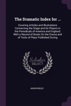 The Dramatic Index for ... - Anonymous