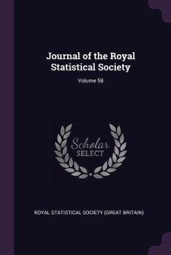 Cover Journal of the Royal Statistical Society; Volume 58