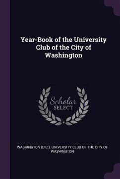 Cover Year-Book of the University Club of the City of Washington