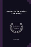 Sermons for the Sundays After Trinity