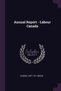 Cover Annual Report - Labour Canada