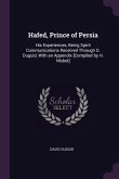 Hafed, Prince of Persia