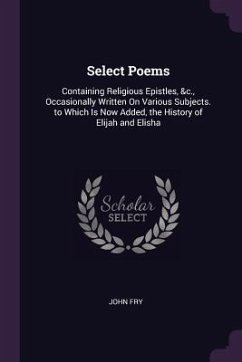 Select Poems - Fry, John