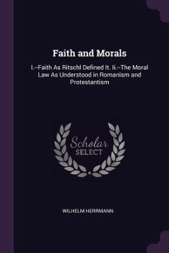 Faith and Morals - Dr