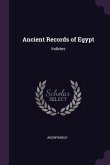 Ancient Records of Egypt