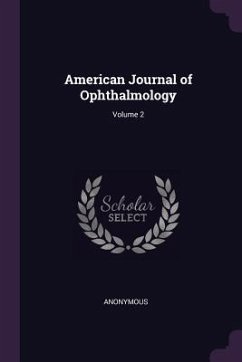 Cover American Journal of Ophthalmology; Volume 2