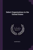 Select Organizations in the United States