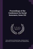 Proceedings of the Conference On Social Insurance, Issue 212