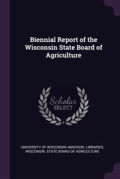 Cover Biennial Report of the Wisconsin State Board of Agriculture
