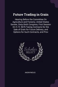 Cover Future Trading in Grain