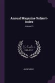 Annual Magazine Subject-Index; Volume 25
