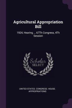 Agricultural Appropriation Bill