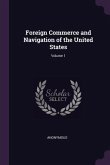 Foreign Commerce and Navigation of the United States; Volume 1