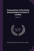 Transactions of the Royal Entomological Society of London; Volume 117