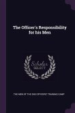 The Officer's Responsibility for his Men