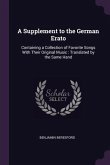 A Supplement to the German Erato