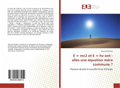 E = mc2 et E = hv ont - elles une équation mère commune ? - Hamdan, Mourad