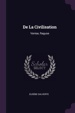 De La Civilisation - Salverte, Eusèbe