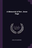 A Memorial of Rev. Jesse Page