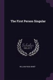 The First Person Singular