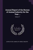 Annual Report of the Bureau of Animal Industry for the Year ...; Volume 17