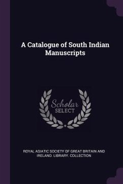 A Catalogue of South Indian Manuscripts