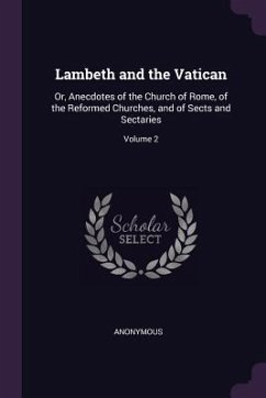 Lambeth and the Vatican - Anonymous