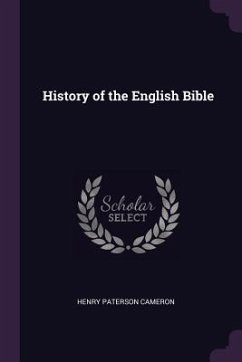 Cover History of the English Bible