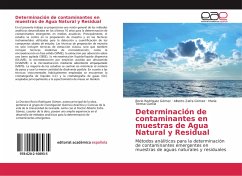Determinación de contaminantes en muestras de Agua Natural y Residual