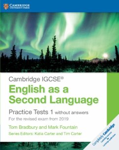 Cambridge IGCSE® English as a Second Language Practice Tests 1 without Answers - Bradbury, Tom; Fountain, Mark