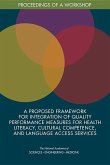 A Proposed Framework for Integration of Quality Performance Measures for Health Literacy, Cultural Competence, and Language Access Services