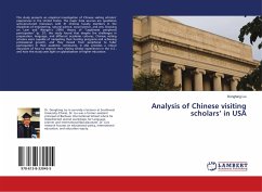 Analysis of Chinese visiting scholars¿ in USA