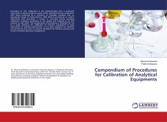 Compendium of Procedures for Calibration of Analytical Equipments - Ambasana, Mrunal;Ambasana, Pratik