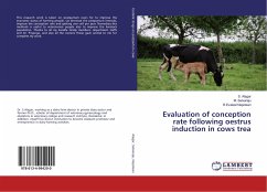 Evaluation of conception rate following oestrus induction in cows trea