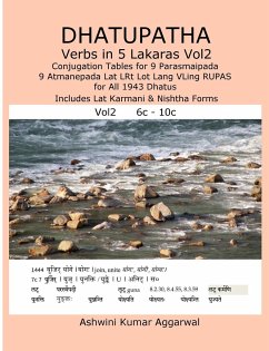 Dhatupatha Verbs in 5 Lakaras Vol2 - Aggarwal, Ashwini Kumar
