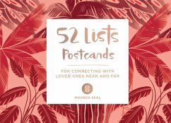 52 Lists Postcards (52 Unique Postcards, 26 Different Backgrounds, 13 Different Prompts) - Seal, Moorea