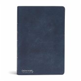 CSB (In)Courage Devotional Bible, Navy Genuine Leather Indexed