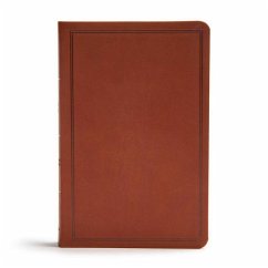 CSB Deluxe Gift Bible, Brown Leathertouch - Csb Bibles By Holman