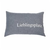 Fussenegger Kissenhülle "Lieblingsplatz" grau 40/60cm