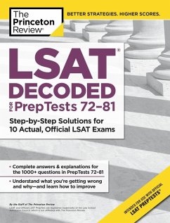 LSAT Decoded (PrepTests 72-81) (eBook, ePUB) - The Princeton Review
