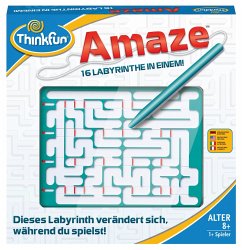 ThinkFun - 76320 - Amaze - ein sich veränderndes Labyrinth. Wer findet den Weg hinaus? Ein Knobelspiel für Jungen und Mädchen ab 8 Jahren