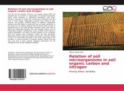 Relation of soil microorganisms in soil organic carbon and nitrogen